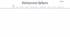 Desktop Screenshot of katteycasa.com